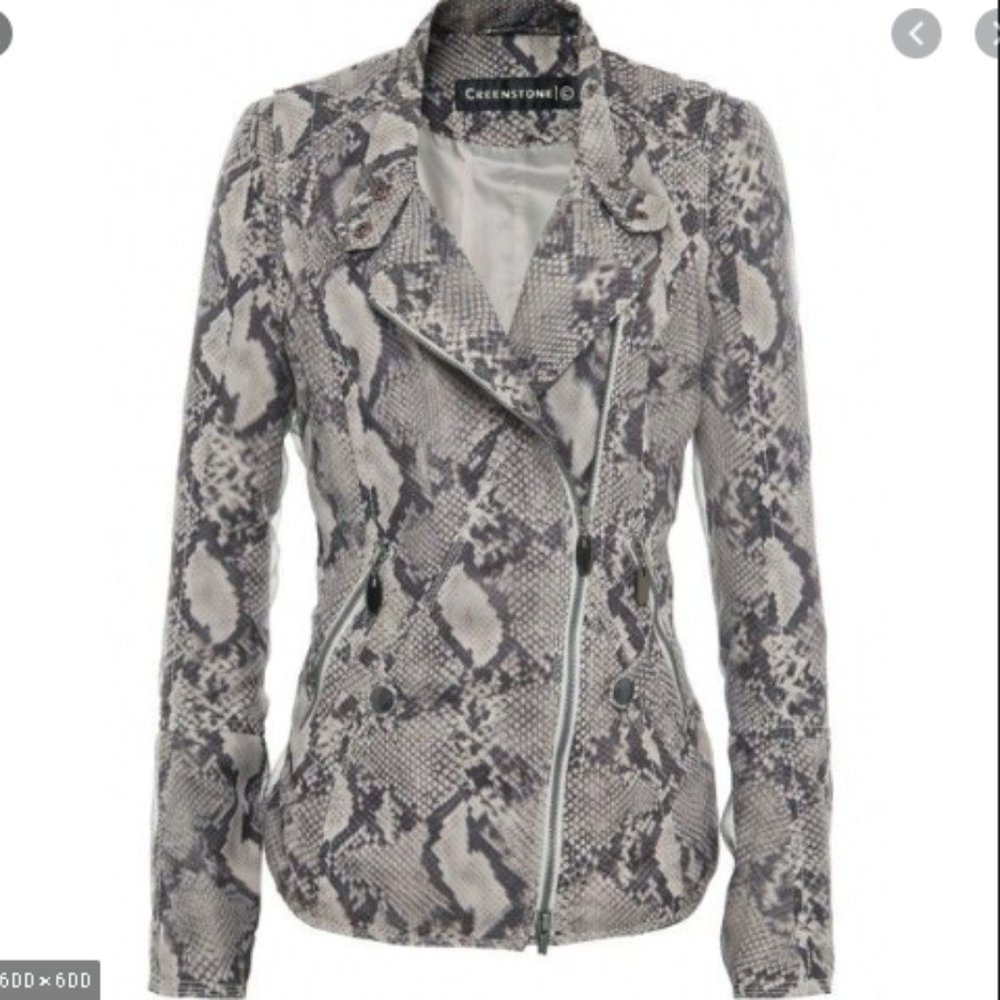 Creenstone Women's Long Sleeve Snake Effect Jacket